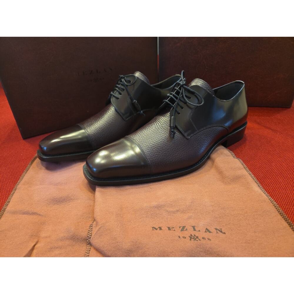Mezlan Soka Deer Shoes Black